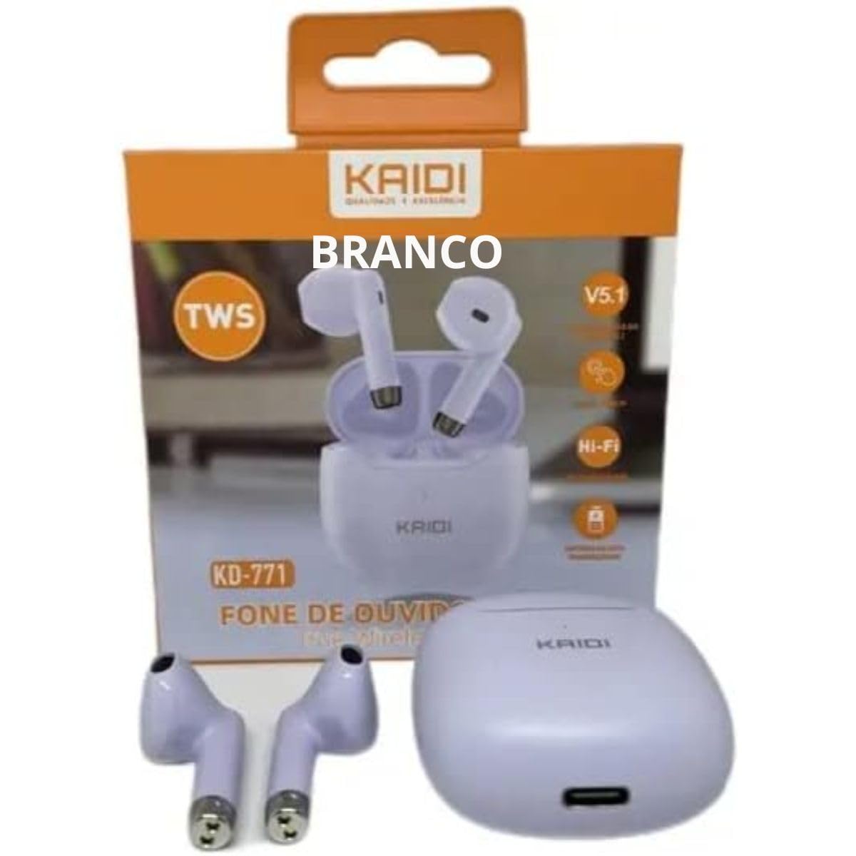 Kaidi KD-771 Earbuds in charging case