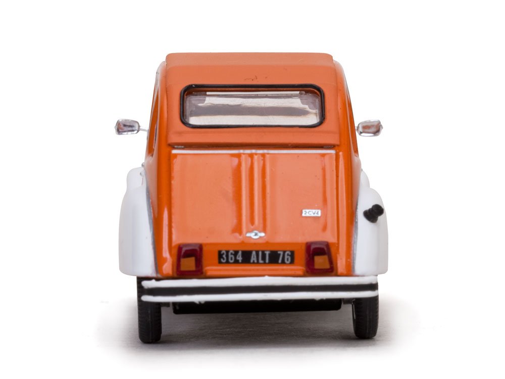 Amazon | Citroen 2 cv4スポット、ダークオレンジ/ホワイト, 1976 