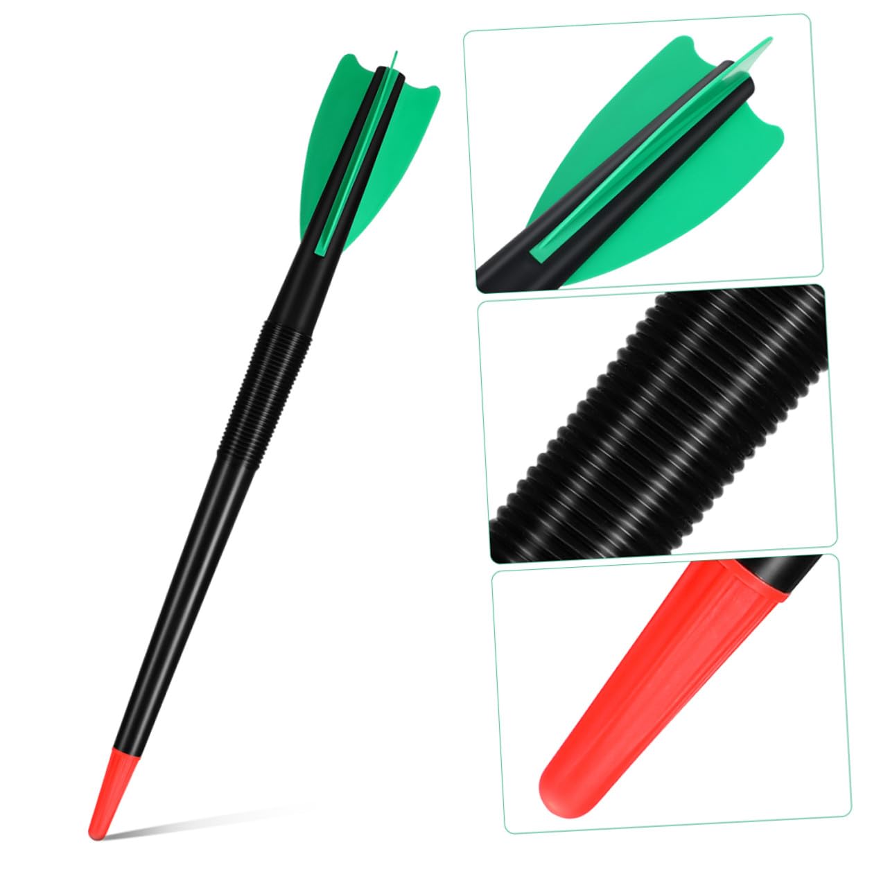 Alasum Javelots Améliore la Technique de Lancer 250 Grammes en Plastique Souple 2pcs Légers pour Entraînement et Compétition et Adaptés aux Garçon et Filles et Adultes