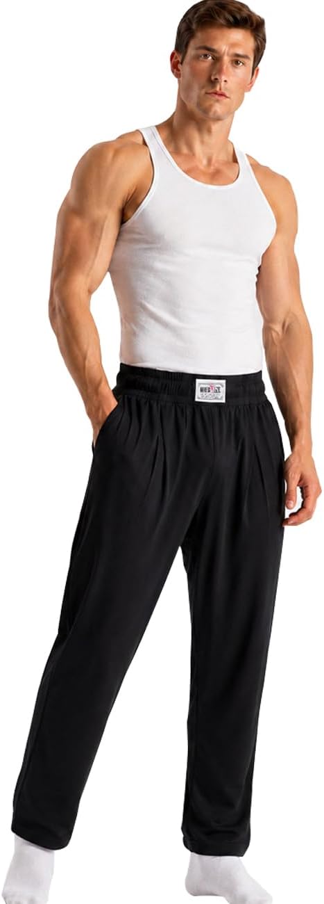 Men's Baggy Sweatpants Athletic Pants Bodybuilding Fitness Sports