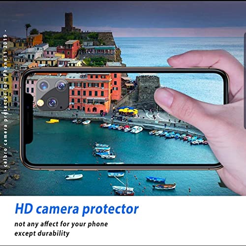 Image of Hptech Camera Lens Protector Compatible with Motorola Moto Edge 60 Fusion | 9H Hardness Tempered Glass Camera Guard | 3D Curved Fit | Ultra HD Clarity | Heavy Thickness Scratch-Resistant Lens Cover (Pack of 1)