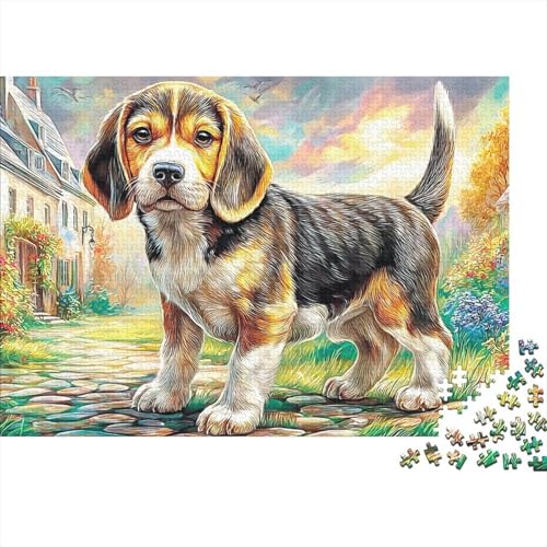 Rompecabezas de 1000 piezas de beagle: el pasatiempo ideal para tardes de relax en casa