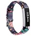 Henoda Replacemnt Leather Bands Compatible with Fitbit Alta/Fitbit Alta HR, Classic Genuine Leather Wristband, Small Large, No Tracker