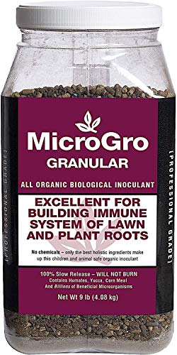 MicroLife MicroGro Granular Organic Biological Inoculant for Building Immune System of Lawns and Plant Roots, 9 LBS