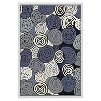 SIGNWIN Framed Canvas Wall Art Colorful Geometry Painting Canvas Prints Home Artwork Decoration for Living Room,Bedroom - 16