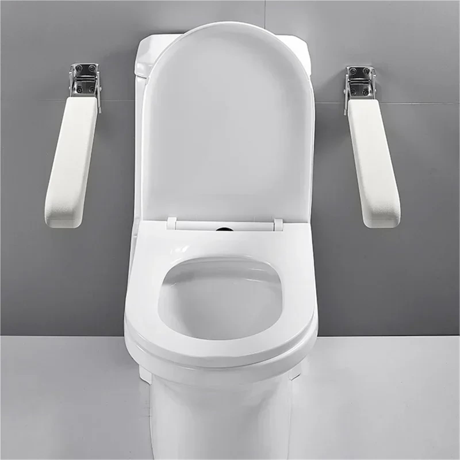 Barras de Apoyo para baños Pasamanos Plegables de Acero Inoxidable para baño, Barras de Apoyo de Seguridad para Ducha para Personas Mayores y discapacitadas.(62cm)