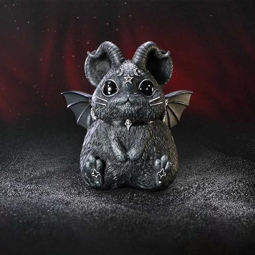 Estatua decorativa de gato murciélago ornamental miniatura 5