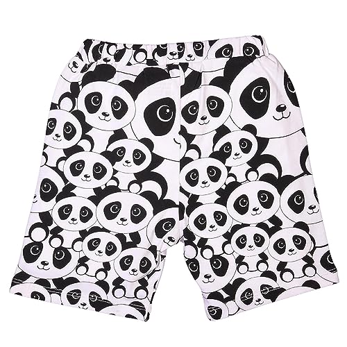 Image of Be Awara Kids Printed Half Sleeves T-shirt & Shorts Clothing Sets, 100% Cotton Soft Unisex Cord Set, Comfortable Wear for Kids With Cool Prints, Everyday Casual Wear for Boys & Girls