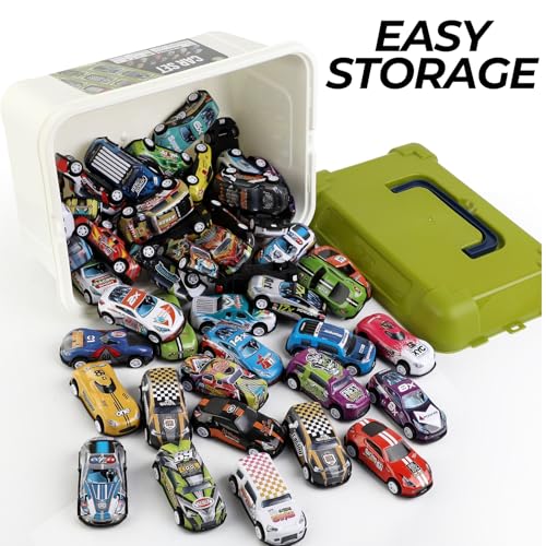 Liberty Imports 50-Pack Pull Back Cars 1:64 Mini Coches miniatura 5