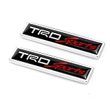 3D 車ステッカーtrd sportsロゴエンブレム サイドフェンダーバッジデカール用のスープラ アイーゴ プラド RAV4 ハイラックス ヤリス カローラ 4ランナー カムリ アバロン アクセサリー