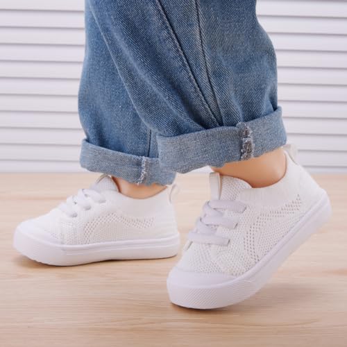 Image of BMCiTYBM Baby Sneakers Girls Boys Lightweight Breathable Mesh First Walkers Shoes 6-24 Months