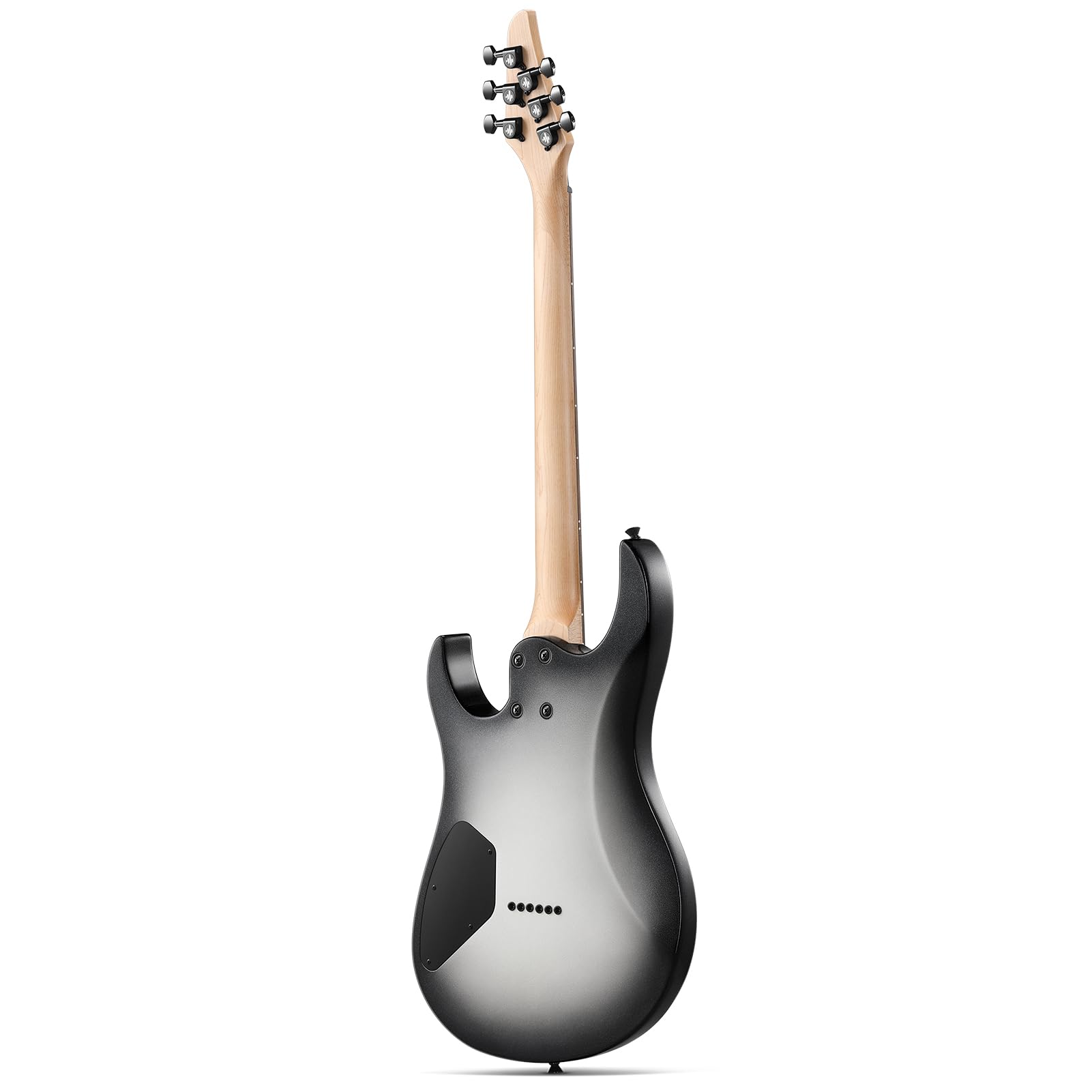 Donner Solid Body E-Gitarre, 39 Zoll Metall E-Gitarre Anfänger Kits mit Tasche, Saiten, Gurt, Kabel, Saitendämpfer für Rockmusikliebhaber, DMT-100 (Gradient Black)