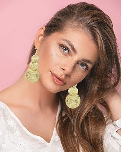 16 Pairs Drop Dangle Earrings for Women Wholesale Earrings Fashion Statement Boho Bohemian Earrings Set2