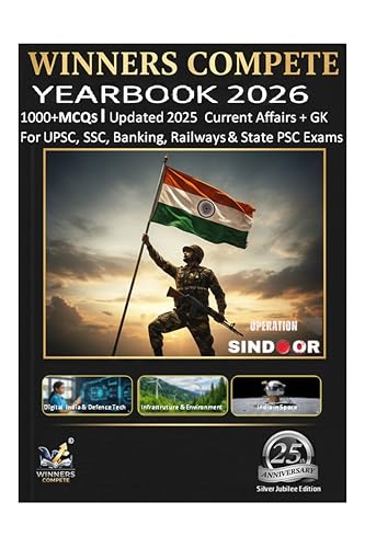 Winners Compete Year Book 2026, For UPSC, State PSCs, SSC (CGL, C...