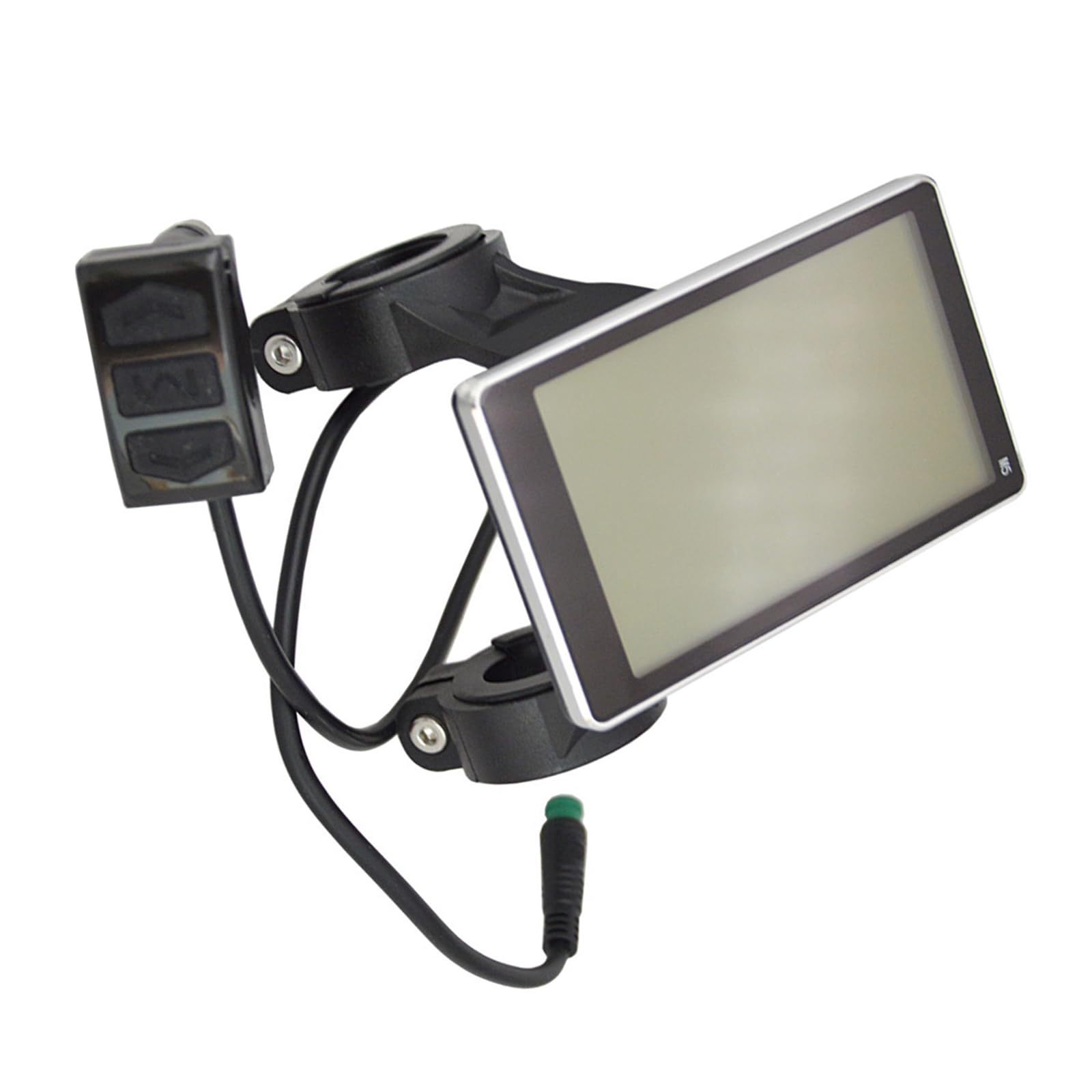 Nawwgy Electric Bike LCD Display, 24V/36V/48V Waterproof Bicycles LCD Display Meter Display Control Panel for Electric Scooter Electric Vehicle Speed Control Instrument