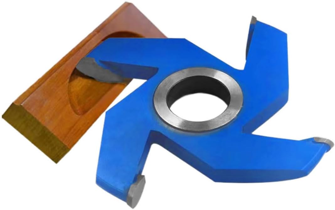 Finger Pull Shaper Cutters 4-Wing Carbide Tipped for drawer Classic, Finger Grip Customized Profiles and Bore 3/4" 1" 1-1/4" 30mm 32mm 35mm 40mm Shaper Accessories Premium Cutting Tool