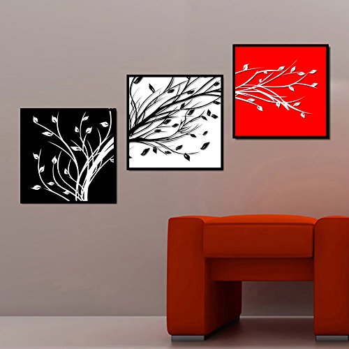 Tejal Creation 3 Set Wall Decore Individual Photo Frame (14"x14" x 1/2