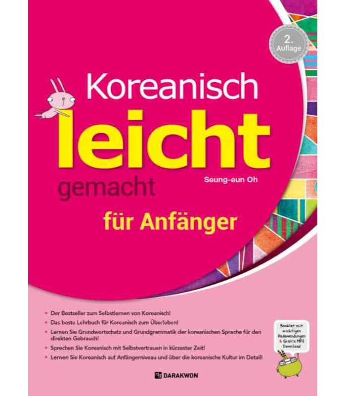 Koreanisch leicht gemacht für Anfänger - Niveau A1-A2: mit Audiomaterial und Beiheft mit wichtigen Ausdrücken