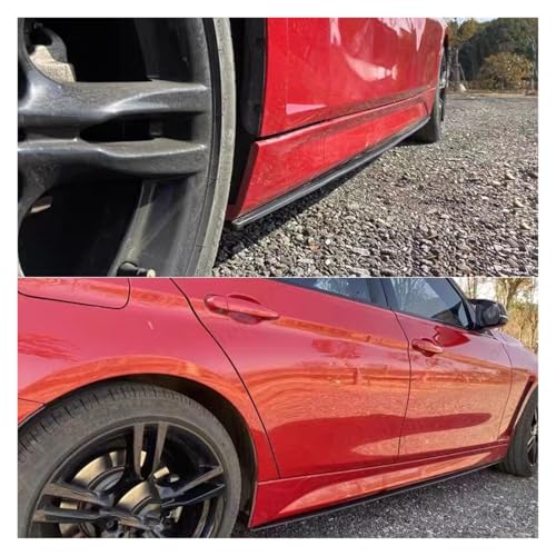 Faldas laterales Serie 3 F30 F31 protección contra arañazos con kit de alerón exterior 5