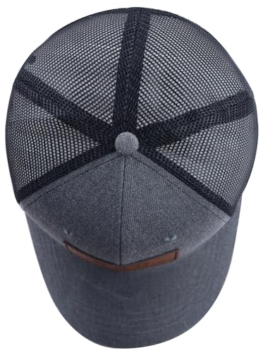 Image of Dad in The Street Daddy in The Sheets Trucker Hat for Men, Funny Cotton Daddy Leather Patch Baseball Cap