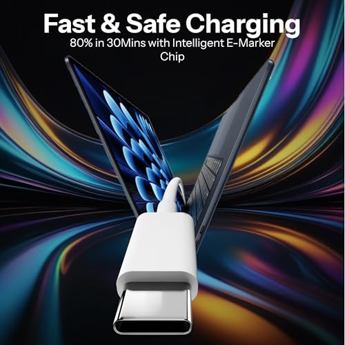 Image of USB-C to Cable compatible with iPhone and iPad, 1M, Apple MFi Certified, Fast Charging PD Cable BY HOMEMO
