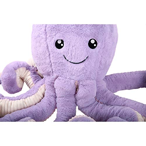 DENTRUN Octopus Stuffed Animals, Octopus Plush Doll Play Toys for Kids Girls Boys Adults Birthday Xmas Gift Present 7/16/24/32 Inches, 5 Colors