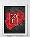 Don't Quit/Do It - 11x14 Unframed Typography Art Print Poster - Great Inspirational Gift and Home and Office Decor Under $15