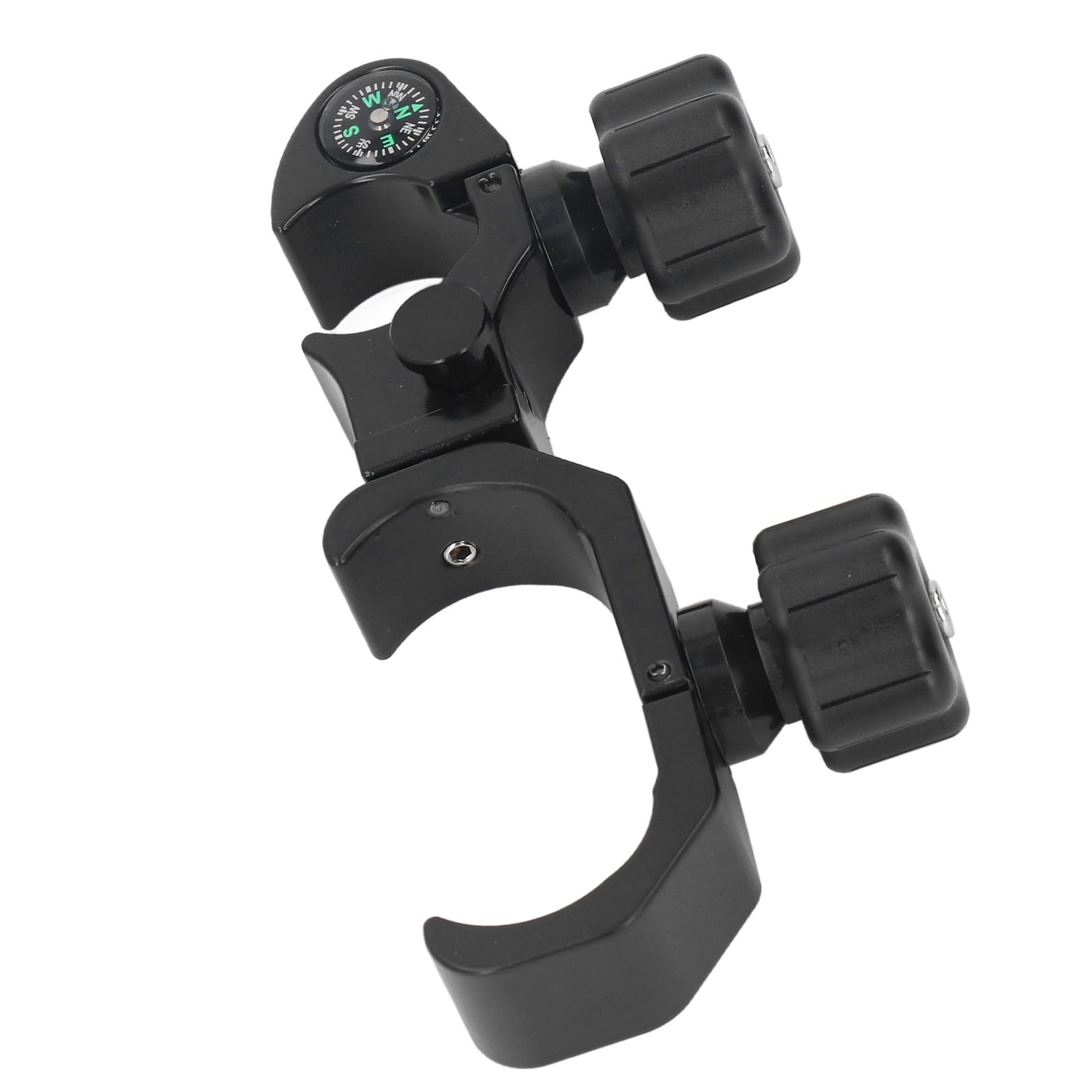 SUNGOOYUE Soporte de Registro de Datos Portátil de Aleación de Aluminio con Brújula de Poste GPS RTK, Adecuado para Entusiastas del Senderismo