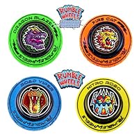 Cepia LLC Rumble Wheels Rip Cord Racing Combo 4-Pack – Battle Launch Power with Light-Up Spinning Wheels, Pull String Ripcord Racers, High-Speed Boys Racing Toy for Kids Ages 4–8 — image 2