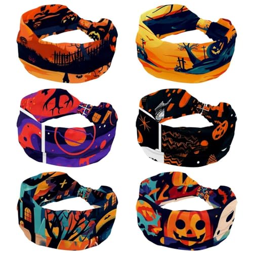 Bandeaux cheveux femme Halloween antidérapants pour sport et running