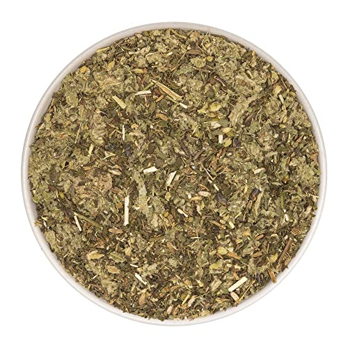 Krauterie Leber Kräuter-Mischung für Hunde in Spitzenqualität (500 g) - geschnitten - Artgerechtes Ergänzungsfuttermittel für Hunde, frei von Zusatzstoffen, zuckerfrei, getreidefrei