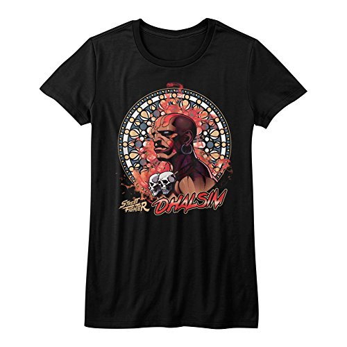 Street Fighter Video Martial Arts Arcade Game Dhalsim Juniors T-Shirt Tee