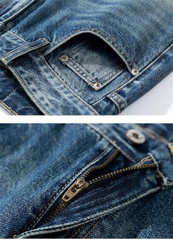 Men Bell Bottom Pants Streetwear Bootcut Trousers High Street Full Length Flared Jeans2