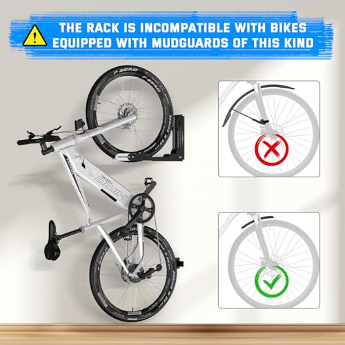 Optimiser le rangement vertical du garage avec ce support vélo mural pivotant - 6