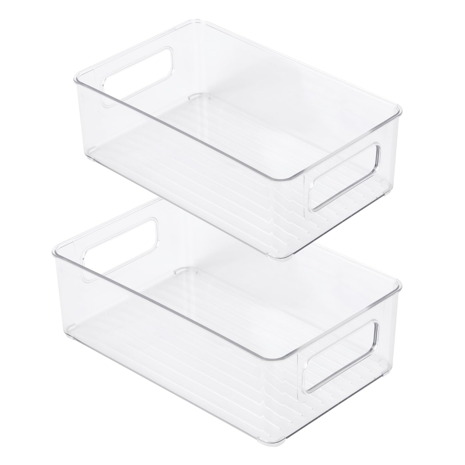 Baby Bottle Organizer Storage Center - 2 Pack Plastic Rack For Cabinet ...