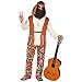 WIDMANN MILANO PARTY FASHION- Widmann Costume da Hippie per Adulti, Multicolore, L, 02593