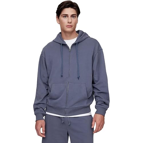 GAP Men's Vintage Soft Full Zip Hoodie