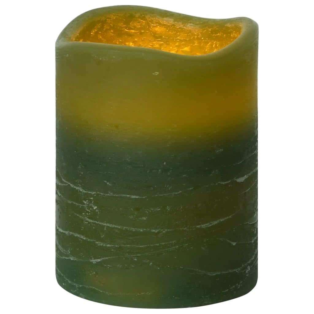24 candele a LED con telecomando, bianco caldo, candele a colonna in vera cera, senza fiamma, dimmerabili, con timer, funzionamento a batteria, per soggiorno, giardino, matrimonio, decorazione