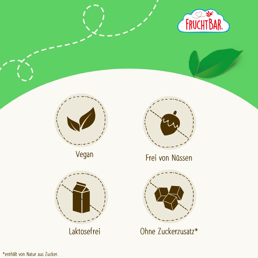FruchtBar-Bio Quetschie, Vorratspack, Fruchtpüree für Babys ab 6 Monaten & Kinder (24 Stück, Bio Früchtebrei Erdbeere-Banane-Hafer)