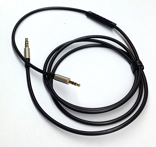 Cuffia nera NUOVO controllo del cavo di