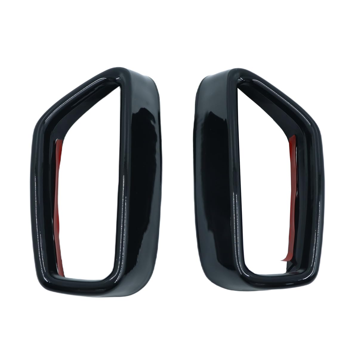 Lot de 2 embouts d'échappement noir brillant pour Série 5 G30 G38 2018-2021, en acier inoxydable, boulonnés