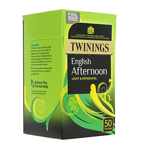 (2 Pack) - Twinings - Traditional Afternoon Tea | 50 Bag | 2 Pack Bundle