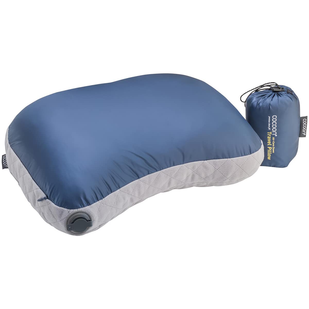 Cocoon Air-Core Down Oreiller de Voyage, Uni, 30x41 cm