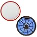 Produktbild spares2go Typ 65 H12 HEPA Motor Filter-Set für Vax Zoom Bagless Pet c87-zm-b c87-zm-p Staubsauger