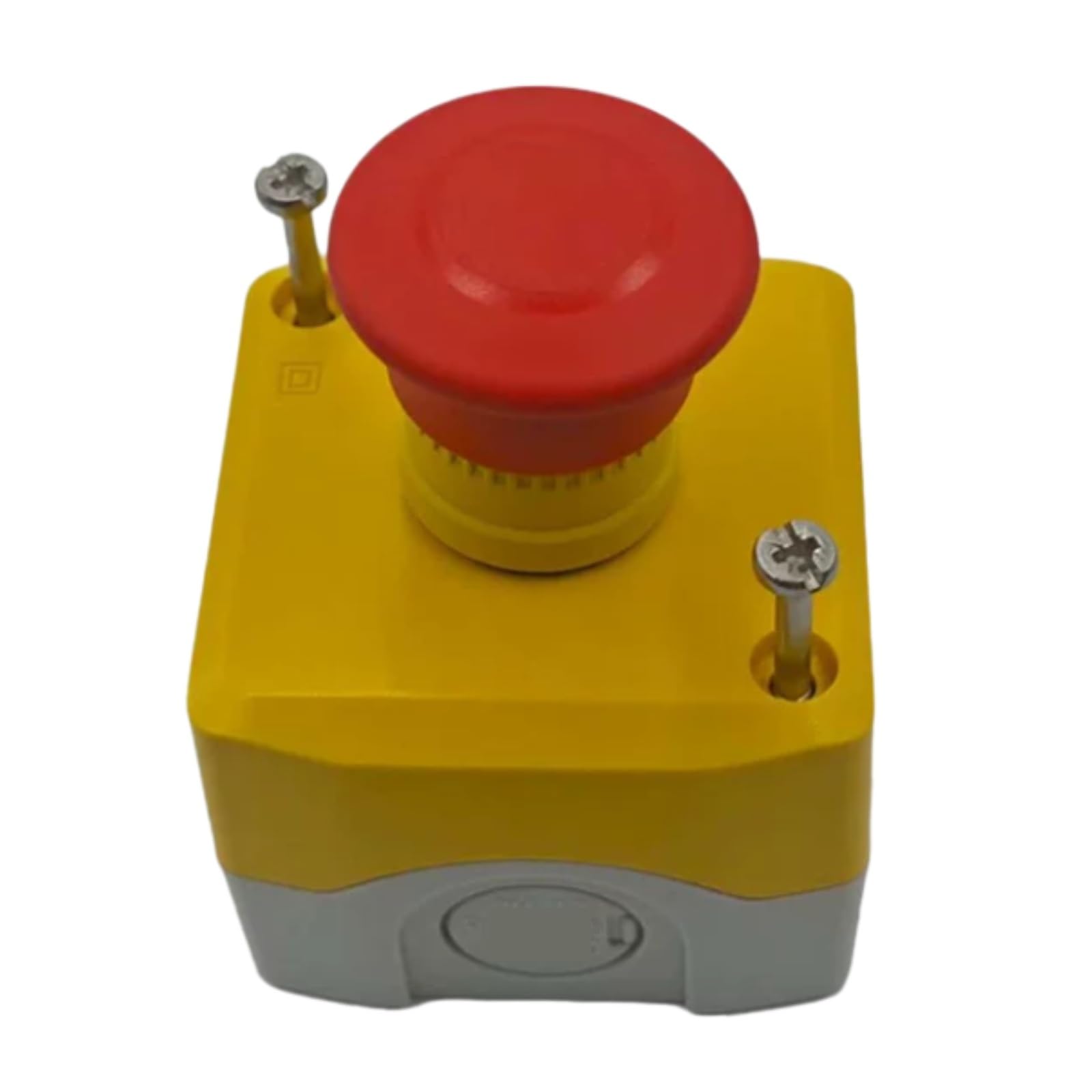 JHSLJCQS Emergency Stop Button Box XALK198, 1NC Push Button Switch Button Box