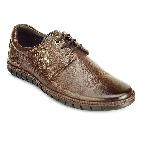 Image of ID Lace-Up Leather Formal Shoes for Men