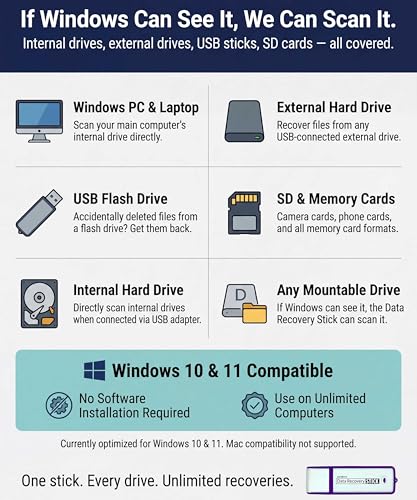 Data Recovery Stick USB Device