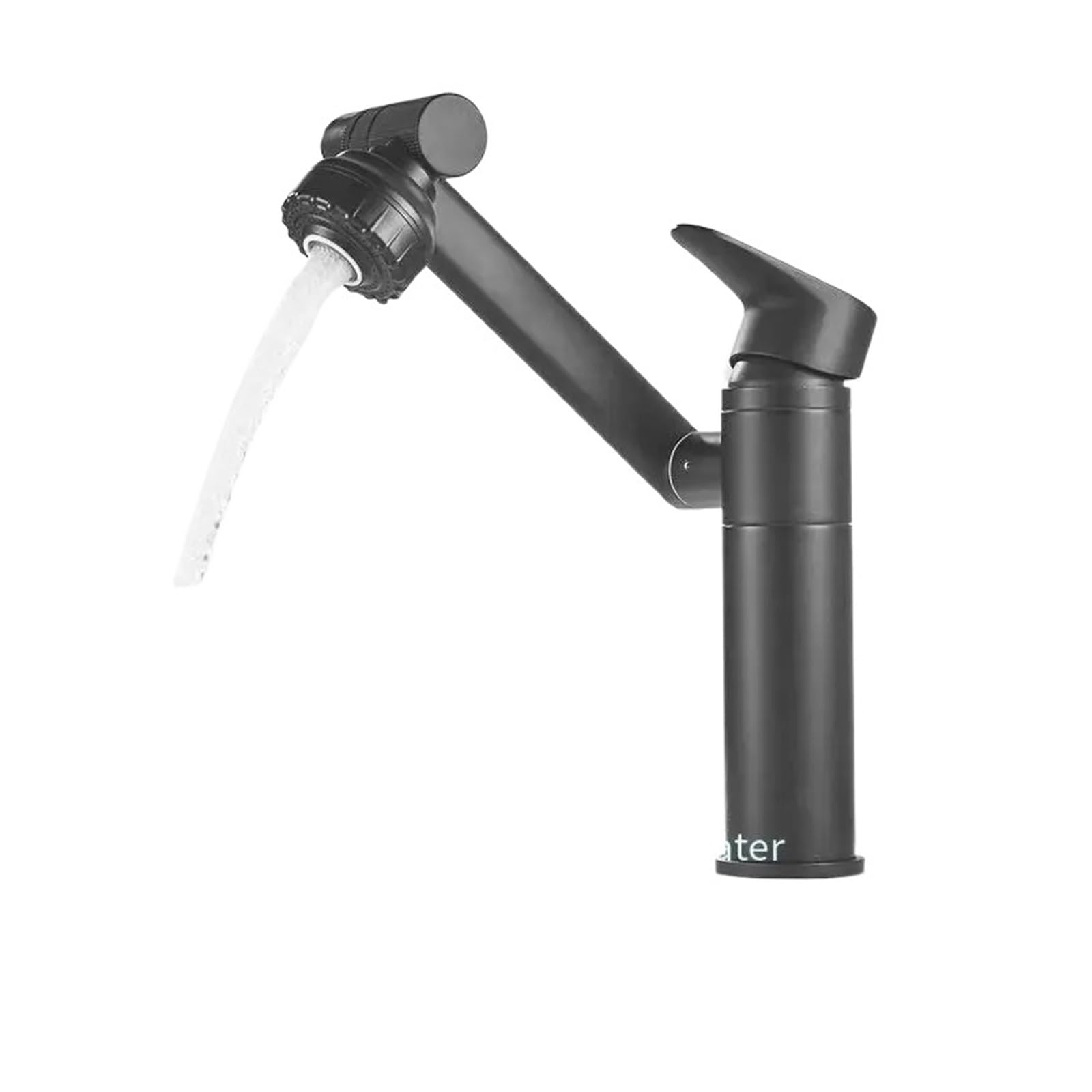 Kitchen Faucets, Universal Rotary Faucet, Wash Basin Kitchen Bathroom, Hot and Cold Household, Tap Faucets(Gris)