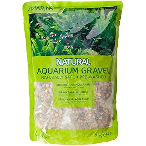 Marina Aquarienkies Dekokies Naturbauch Grau 2-4mm 12530 2 kg Cover