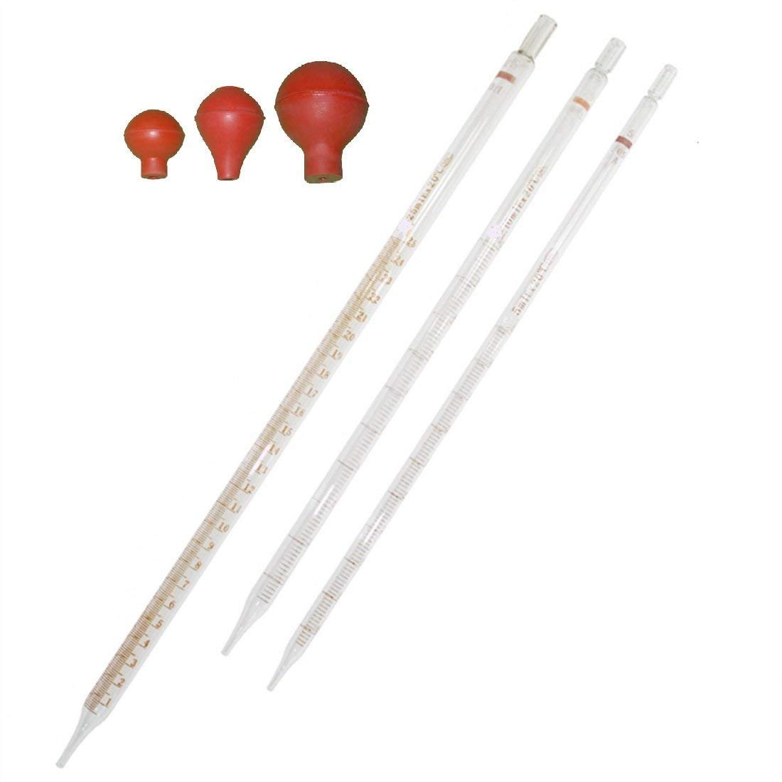 Witeg Graduate Pipette 10 Ml (Pack of 6) |Graduate Pipette For Dispensing Liquid In Lab|Graduate Pipette With Bulb| (B0CVNCT1CD) Amazon Price History, Amazon Price Tracker